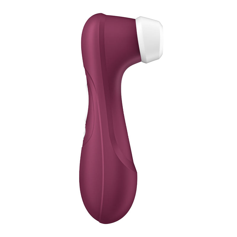 Satisfyer Pro 2 Generation 3 with App Control - Wine Red - Wine Red Touch-Free USB-Rechargeable Clitoral Stimulator-4051840