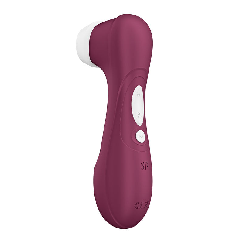 Satisfyer Pro 2 Generation 3 - Wine Red - Wine Red Touch-Free USB-Rechargeable Clitoral Stimulator-4051871