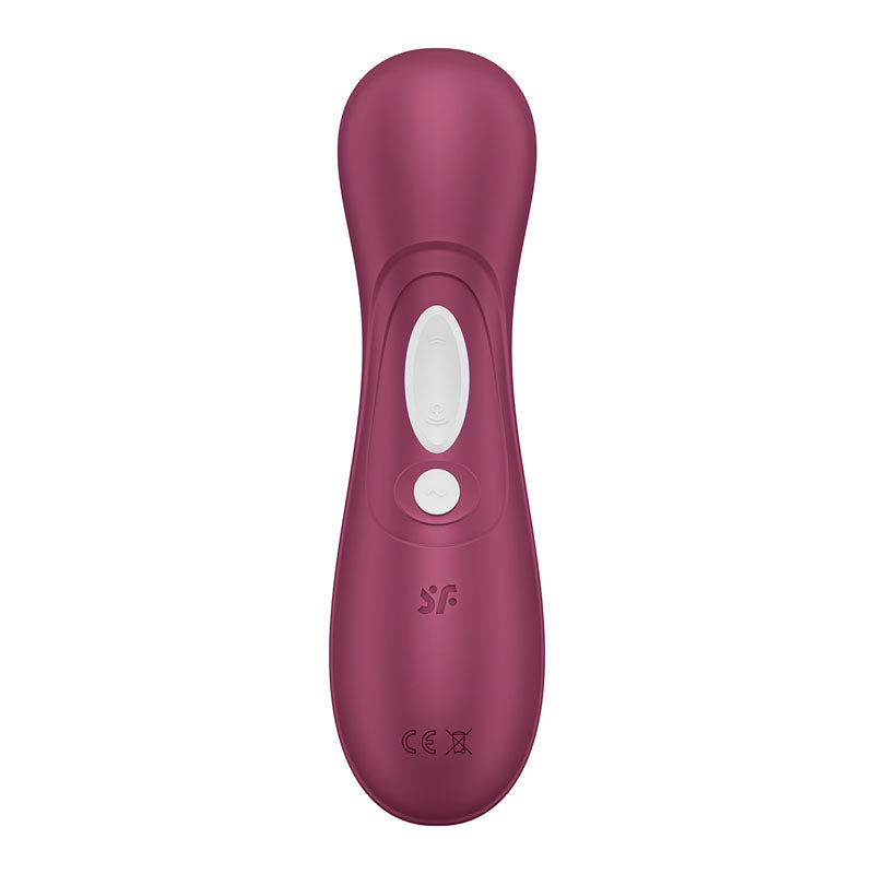 Satisfyer Pro 2 Generation 3 - Wine Red - Wine Red Touch-Free USB-Rechargeable Clitoral Stimulator-4051871