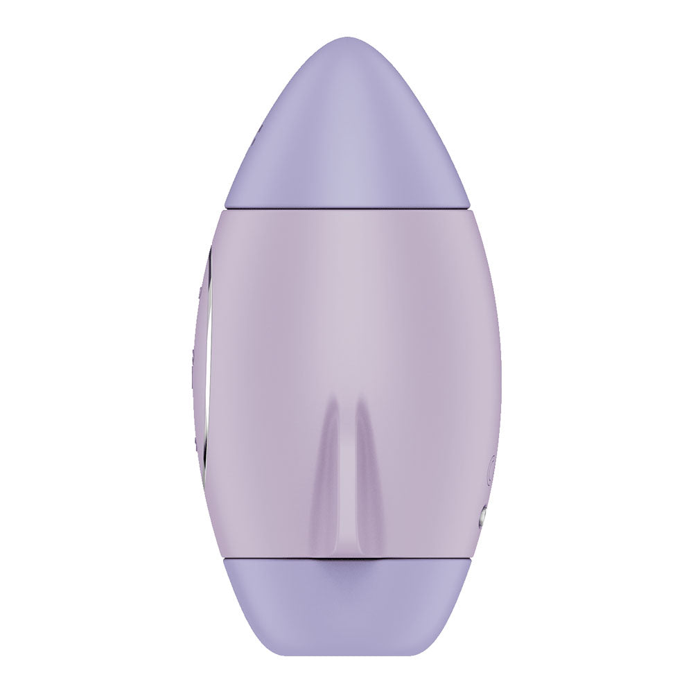 Satisfyer Mission Control - Violet - Violet USB Rechargeable Vibrating Air Pulse Stimulator-4060088