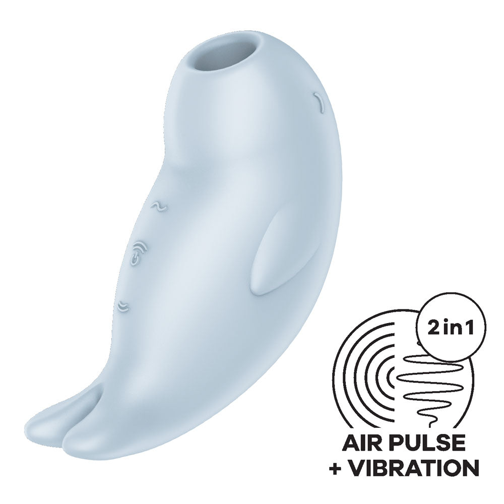 Satisfyer Seal You Soon - Baby Blue USB Rechargeable Air Pulse Stimulator-4065847