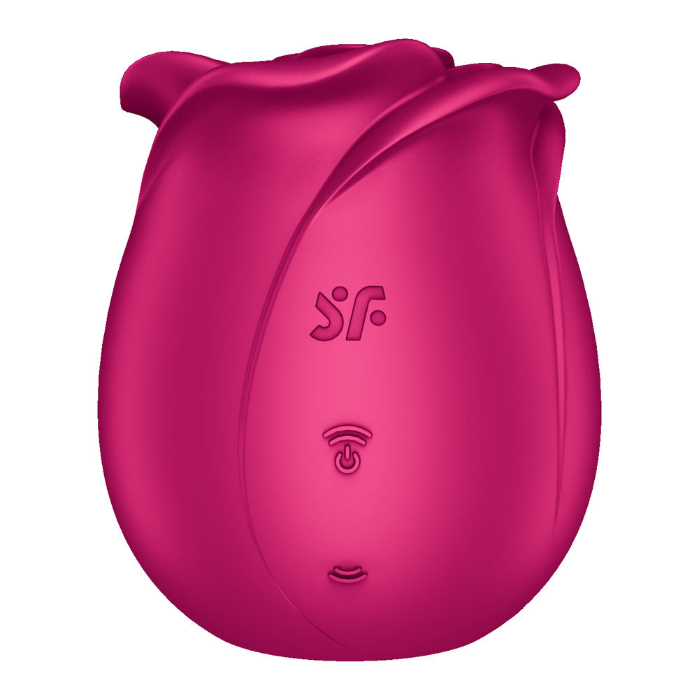 Satisfyer Pro 2 Classic Blossom - Red USB Rechargeable Air Pulse Rose Stimulator-4065854