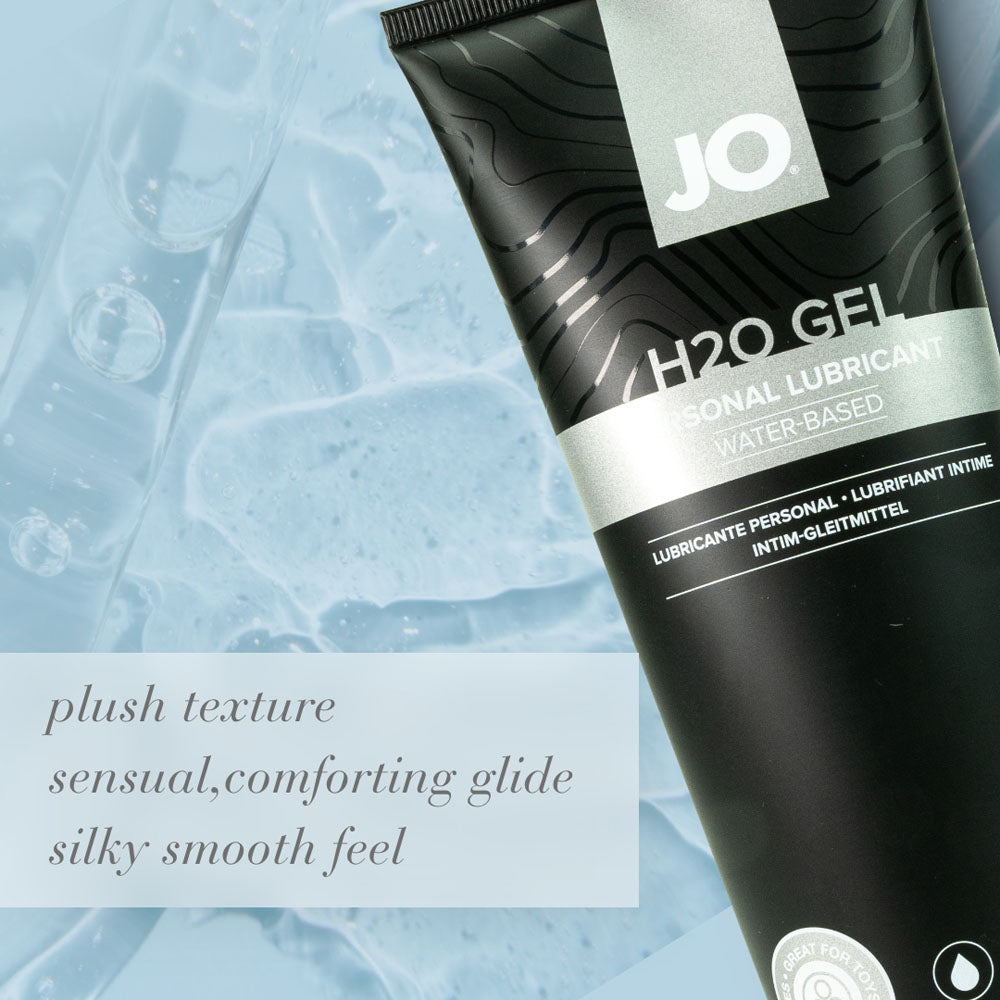 JO H2O Gel Original Lube - 120 mL - Thick Water Based Lubricant - 120 ml Tube-40661