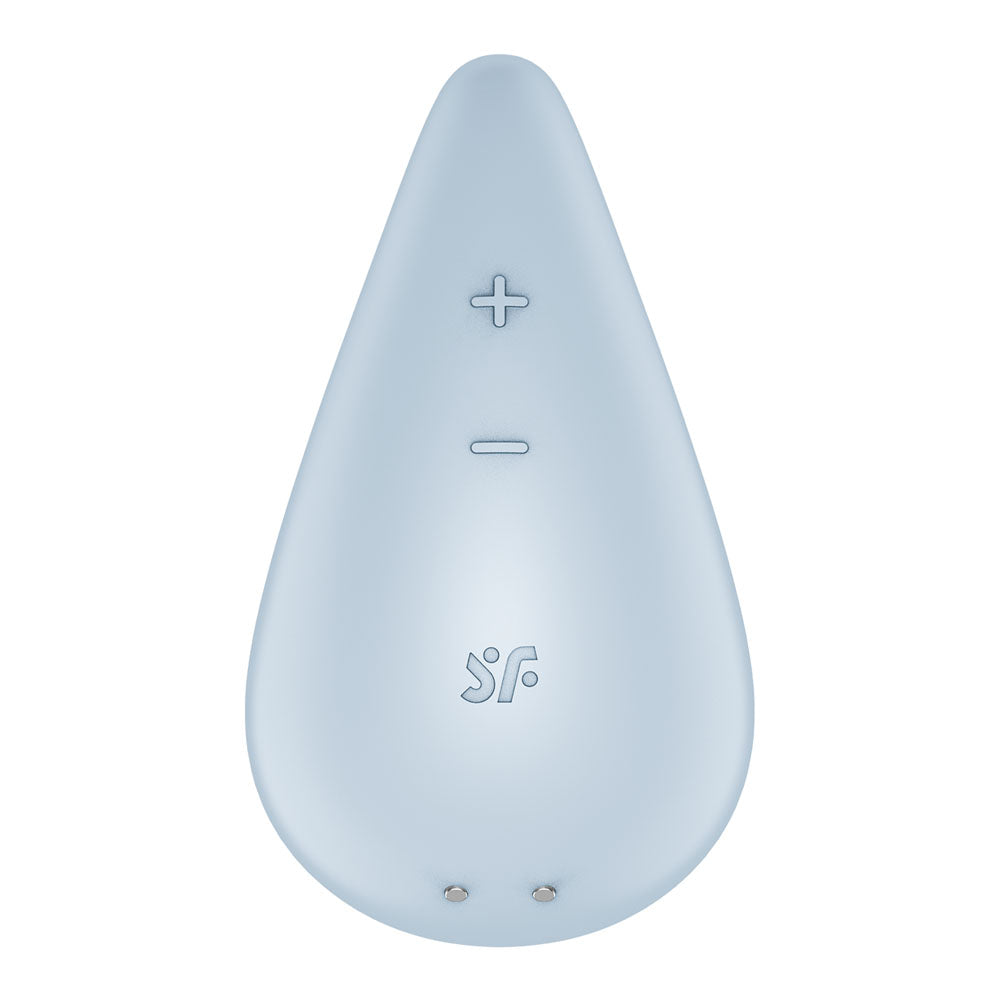 Satisfyer Dew Drop - Light Blue USB Rechargeable Stimulator-4066936