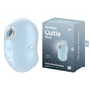 Satisfyer Cutie Ghost - Blue - Blue USB Rechargeable Air Pulse Stimulator-4067759