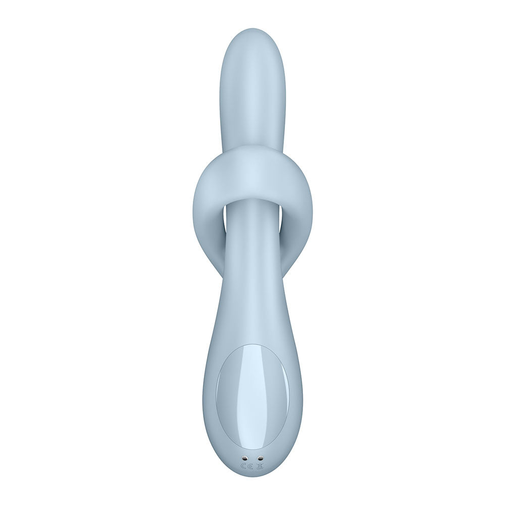 Satisfyer Heat Flex 4 - Blue - Blue USB Rechargeable Heating Vibrator-4068220