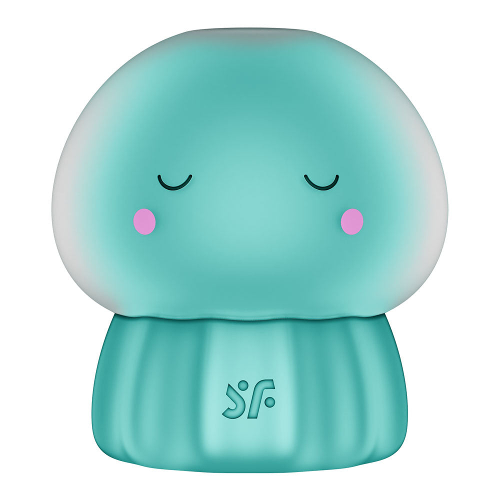 Satisfyer Jelly-cious - Green - Green USB Rechargeable Air Pulse Stimulator - 4081373