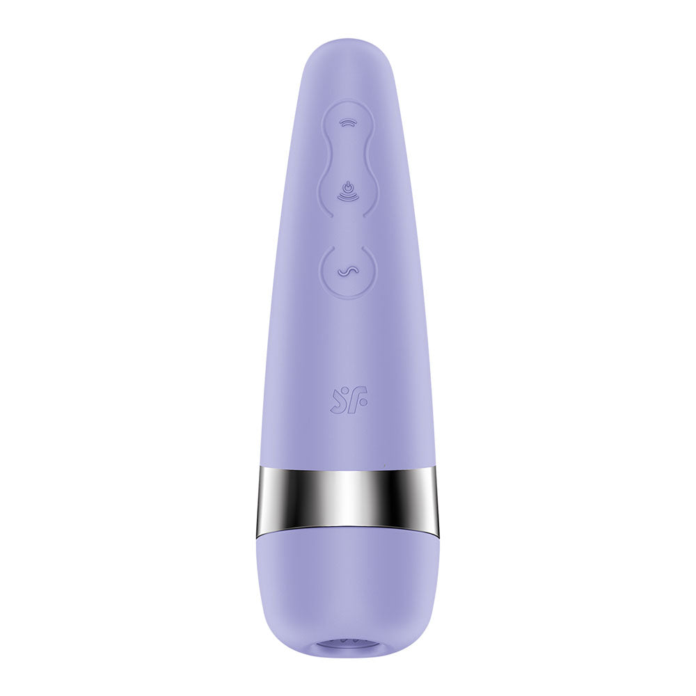 Satisfyer Pro 3+ Purple - Purple USB-Rechargeable Air Pulse Clitoral Stimulator with Vibration - 4083810