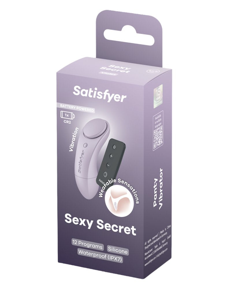 Satisfyer Sexy Secret with Remote Battery Series violet-4083964
