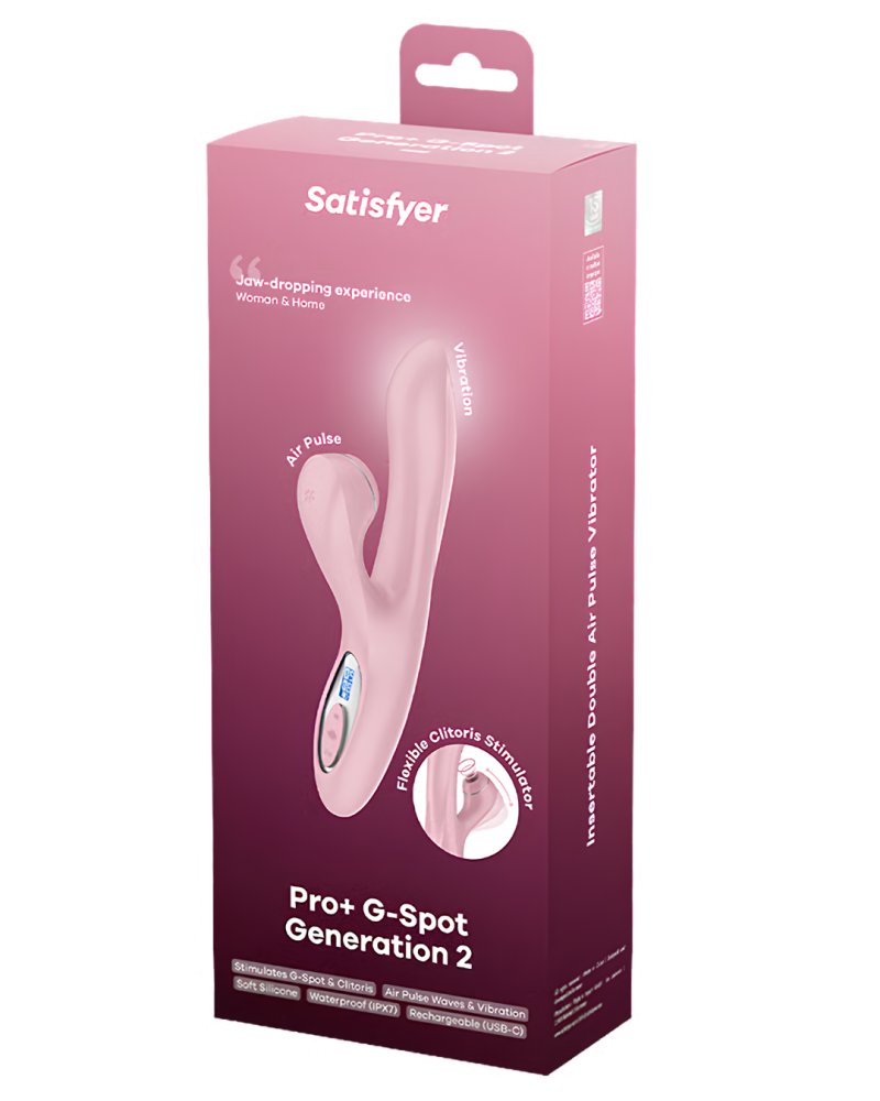 Satisfyer Pro + G-Spot Battery Series rosa-4084060
