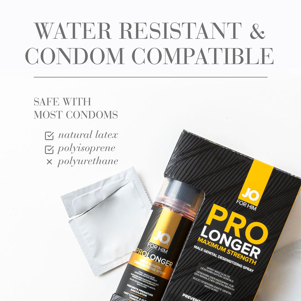 JO Prolonger Spray - 60 mL - Desensitising Spray for Men - 60 ml Spray Bottle-42032