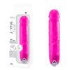 JOYFUL TWIST SILICONE VIBRATOR 7' - PINK