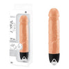 JOYFUL TWIST SILICONE VIBRATOR 7' - FLESH