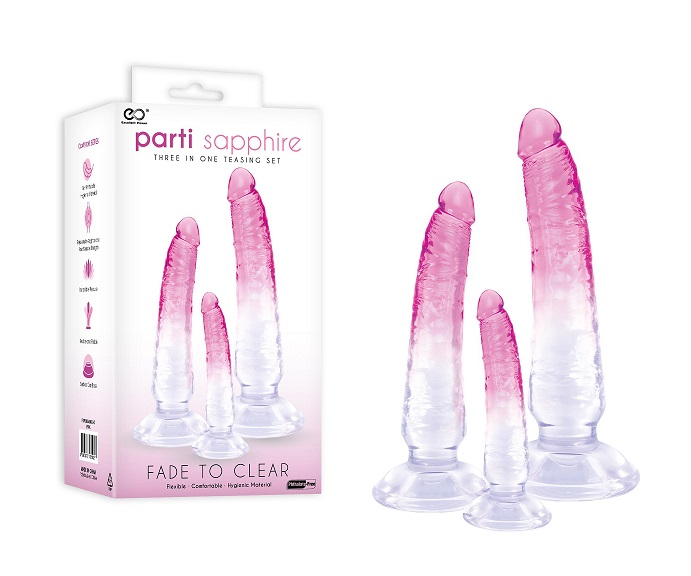 PARTI SAPPHIRE 3 IN 1 DONG KIT - PINK
