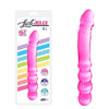 LUST JELLY PVC 9.5 DOUBLE DONG - PINK