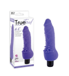 TRUE FEEL REALISTIC VIBRATOR 6.5" - PURPLE