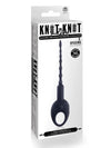 Knot-Knot Pro Silicone Vibrating Urethral Plug Black-642227