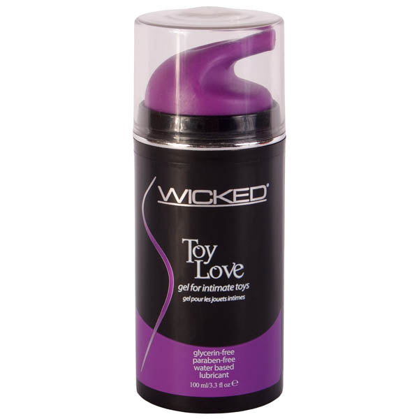 Wicked Toy Love - Glycerin Free Water Based Lubricant - 100 ml (3.3 oz) Bottle-90103