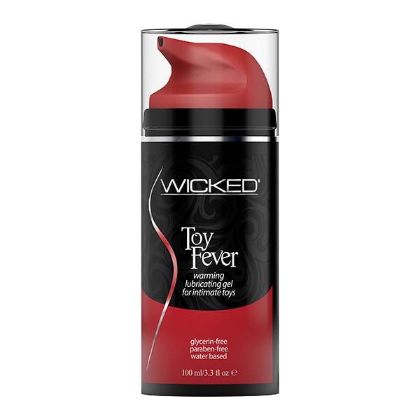 Wicked Toy Fever - Warming Glycerin Free Water Based Lubricant - 100 ml (3.3 oz) Bottle-90223