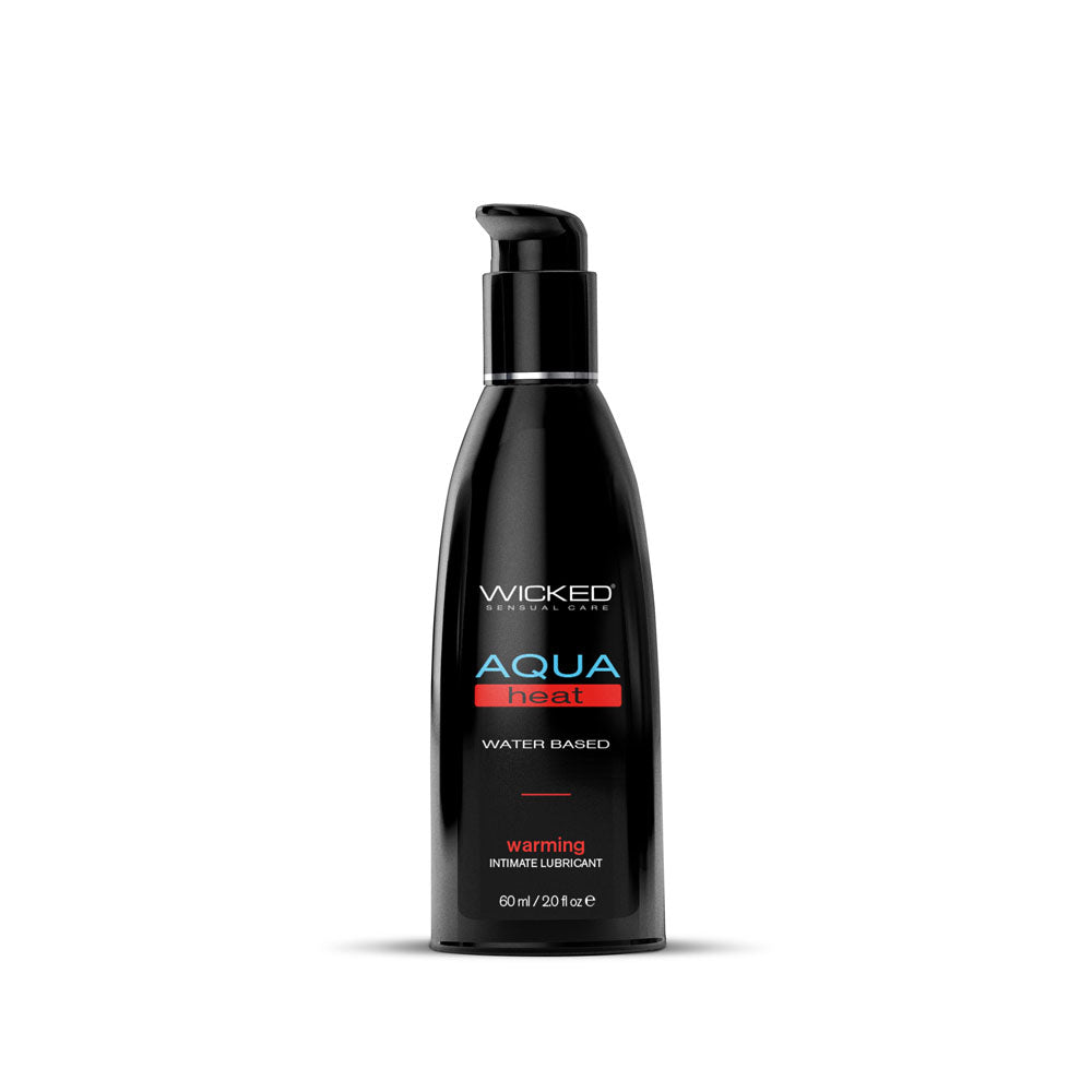 Wicked Aqua Heat - Warming Water Based Lubricant - 60 ml (2 oz) Bottle-90227