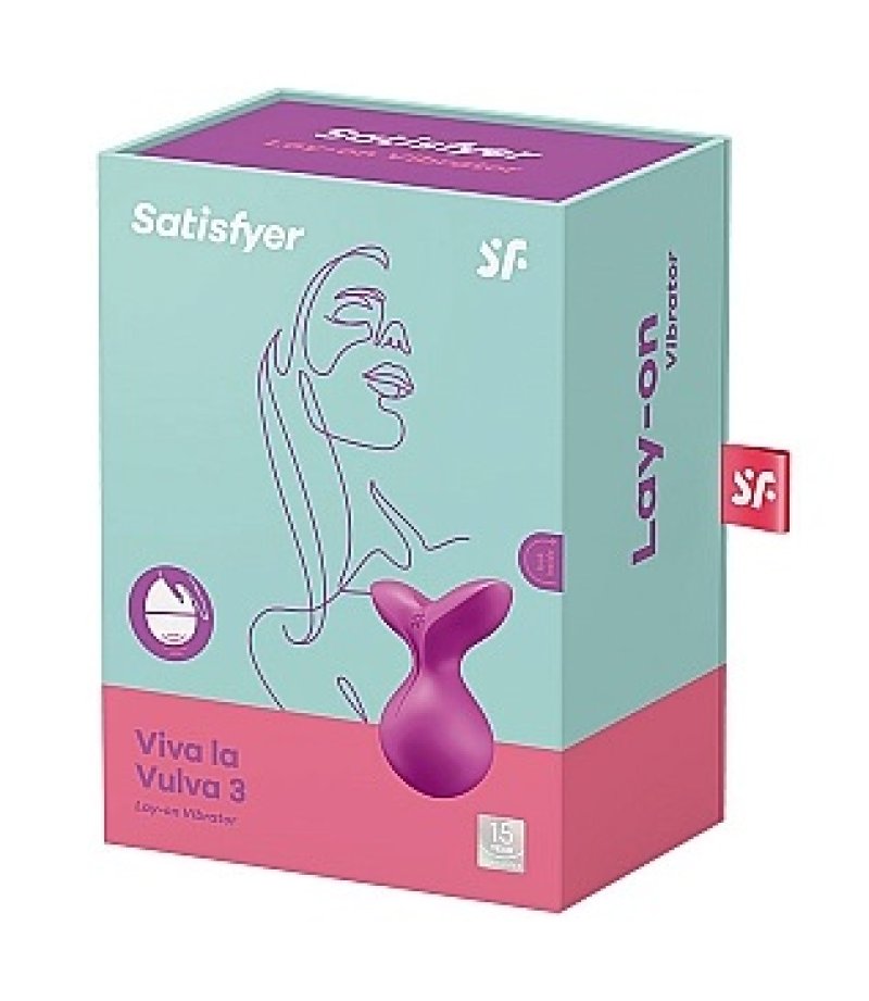 Satisfyer Viva la Vulva 3 - Violet-9043729