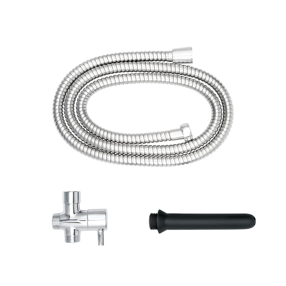 AquaClean 3 Piece Shower Douche Set with Shower Hose