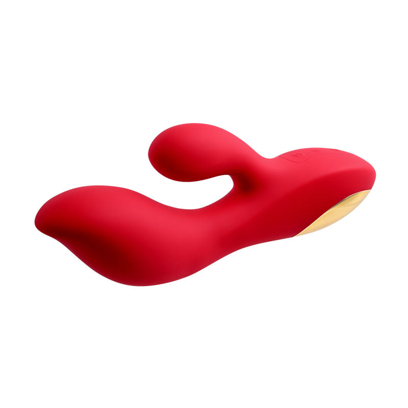 Adam & Eve EVES BIG AND CURVY G - Red 19.8 cm USB Rechargeable Rabbit Vibrator-AE-BL-1300-2