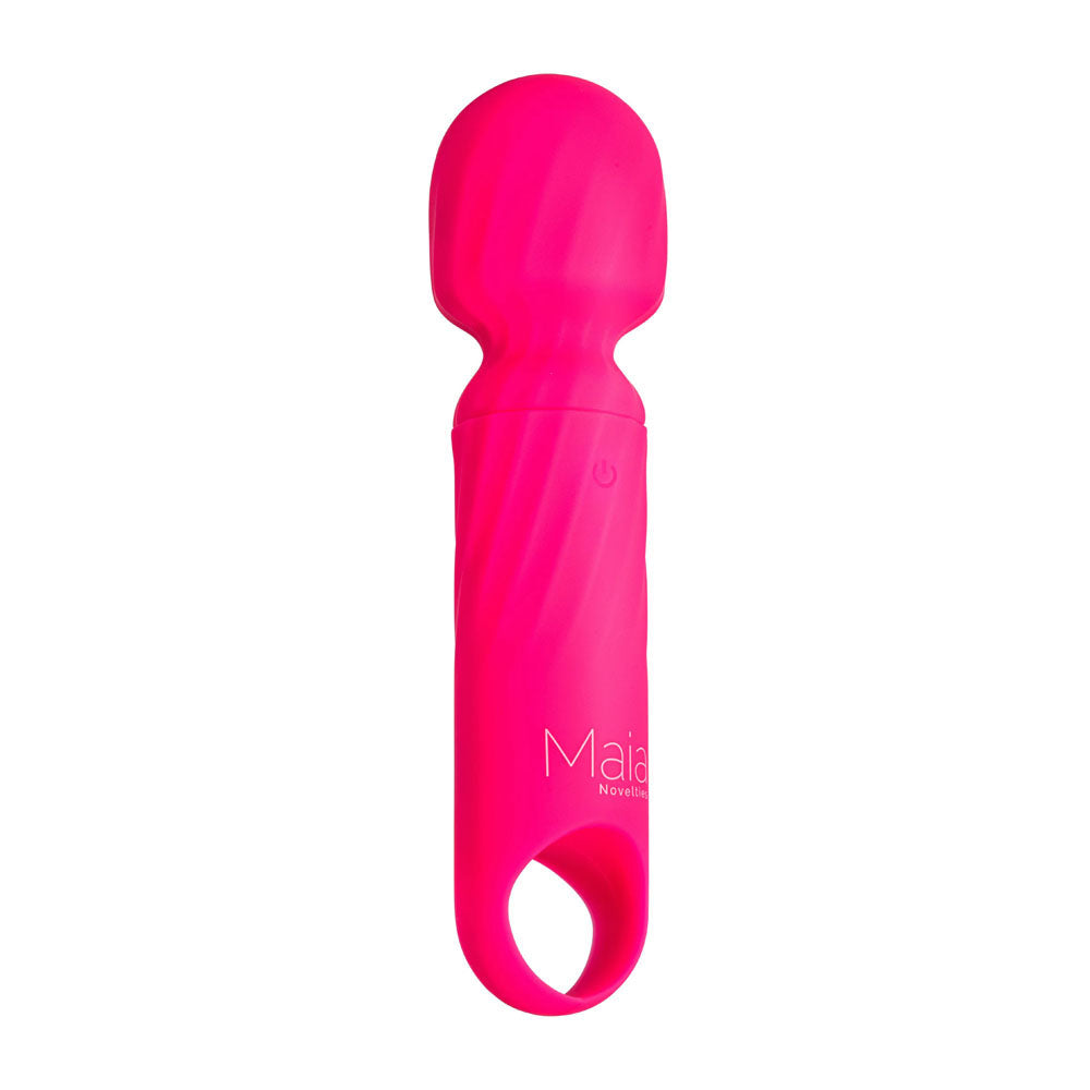 Maia DOLLY - Pink - Pink 12.7 cm USB Rechargeable Massage Wand-AF-004-P1