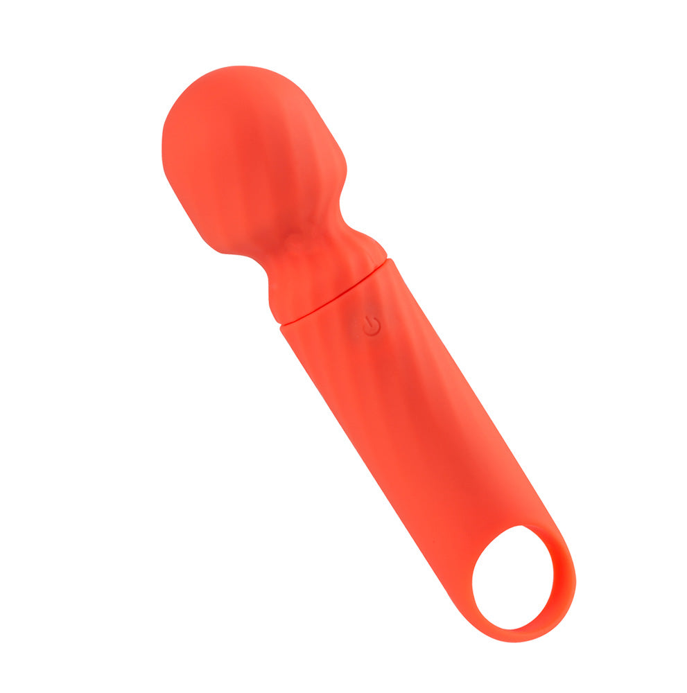 Maia DOLLY - Orange - Orange 12.7 cm USB Rechargeable Massage Wand-AF-004