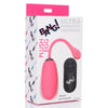Bang! 28X Plush Egg & Remote - Pink - Pink USB Rechargeable Egg with Wireless Remote-AG590-PINK