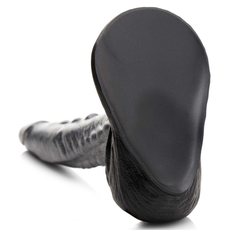 Creature Cocks The Gargoyle Rock Hard Silicone Dildo - Silver 23.6 cm Fantasy Dildo-AG875