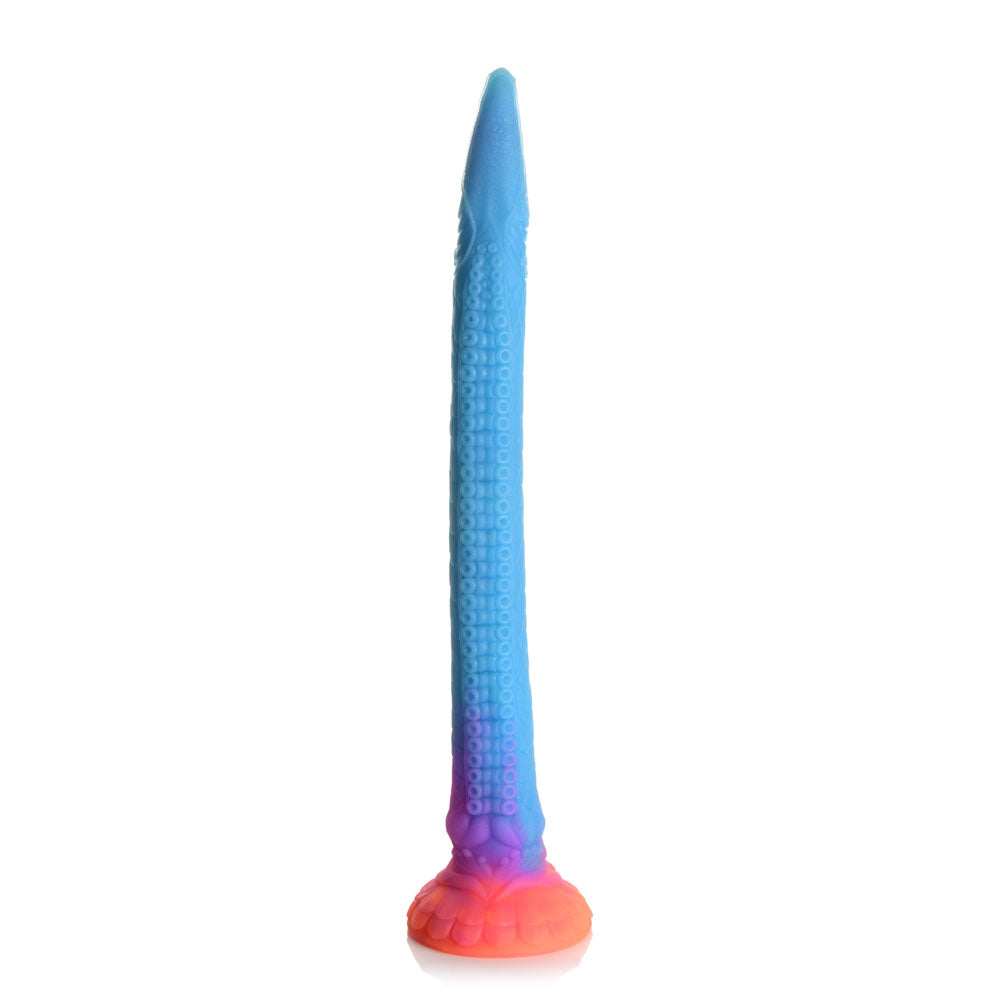 Creature Cocks Larva Silicone Dildo - Coloured 46 cm Fantasy Tentacle Dildo-AH149