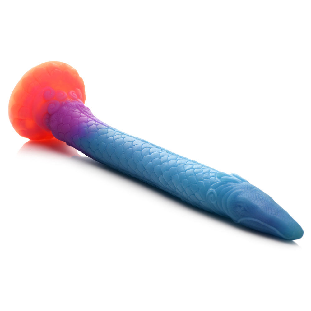 Creature Cocks Larva Silicone Dildo - Coloured 46 cm Fantasy Tentacle Dildo-AH149