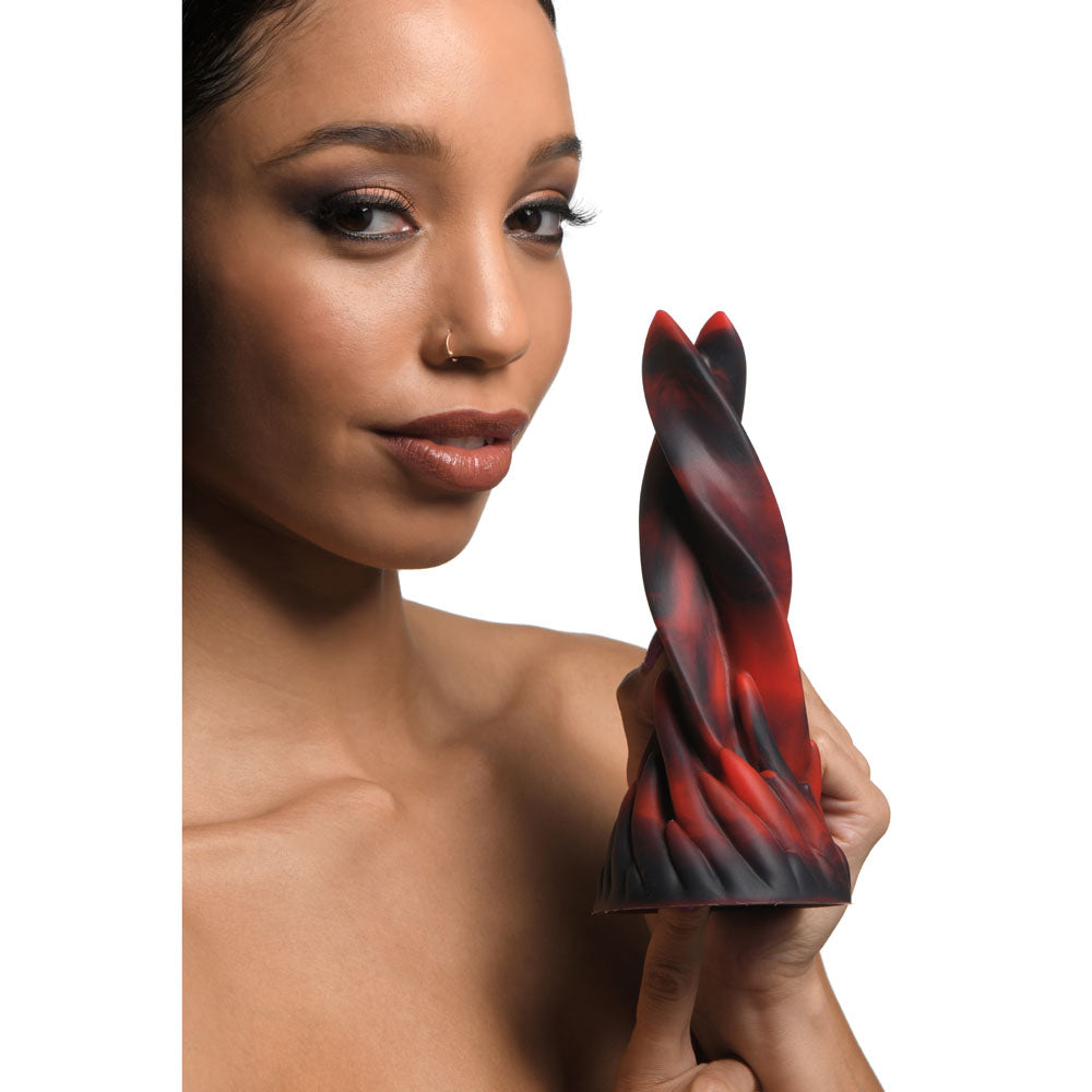 Creature Cocks Hell Kiss - Red 18.8 cm Fantasy Dildo-AH159