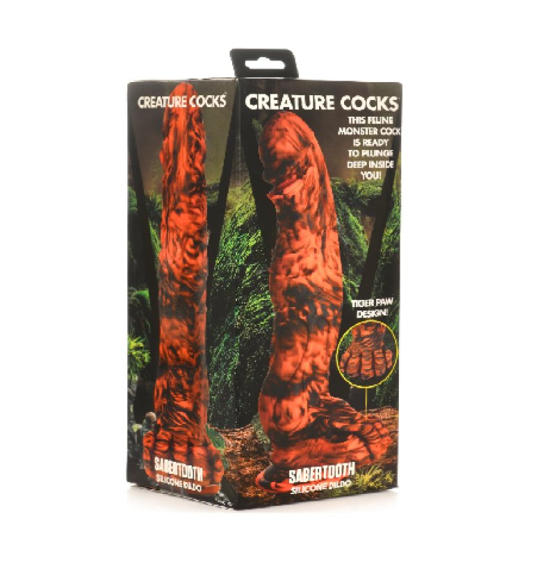 Creature Cocks Sabretooth Silicone Dildo-AH188