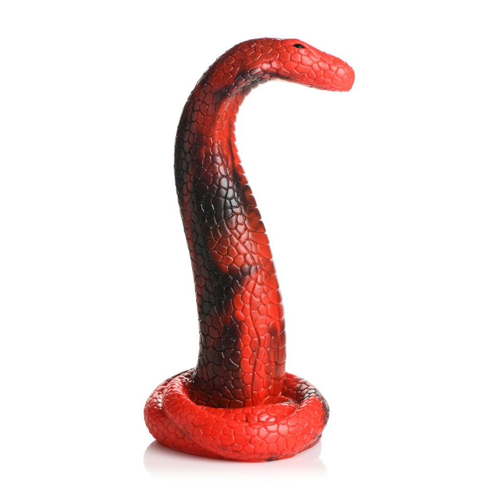 Creature Cocks King Cobra Silicone Dildo - Red 21.4 cm Fantasy Dildo-AH196