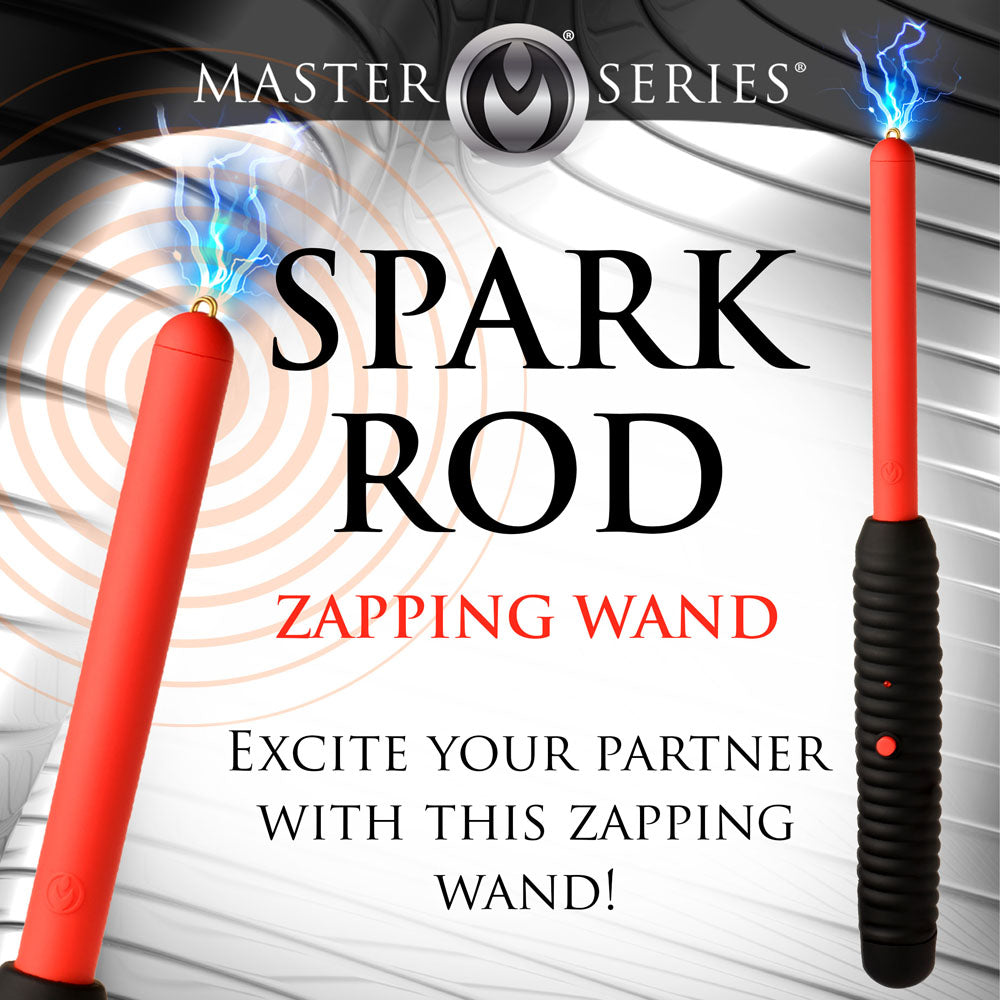 Master Series Spark Rod - Black/Red Zapping e-Wand-AH274