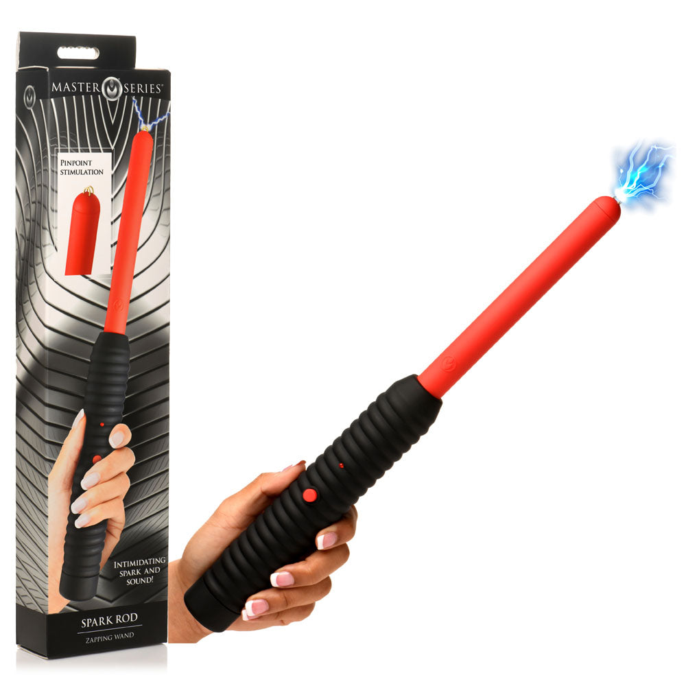 Master Series Spark Rod - Black/Red Zapping e-Wand-AH274