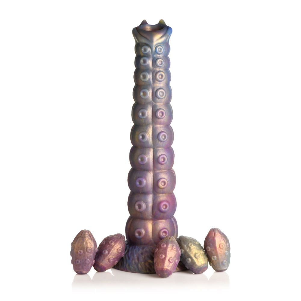 Creature Cocks Deep Invader - Multi-Coloured 22.9 cm Ovipositor Fantasy Dildo-AH407