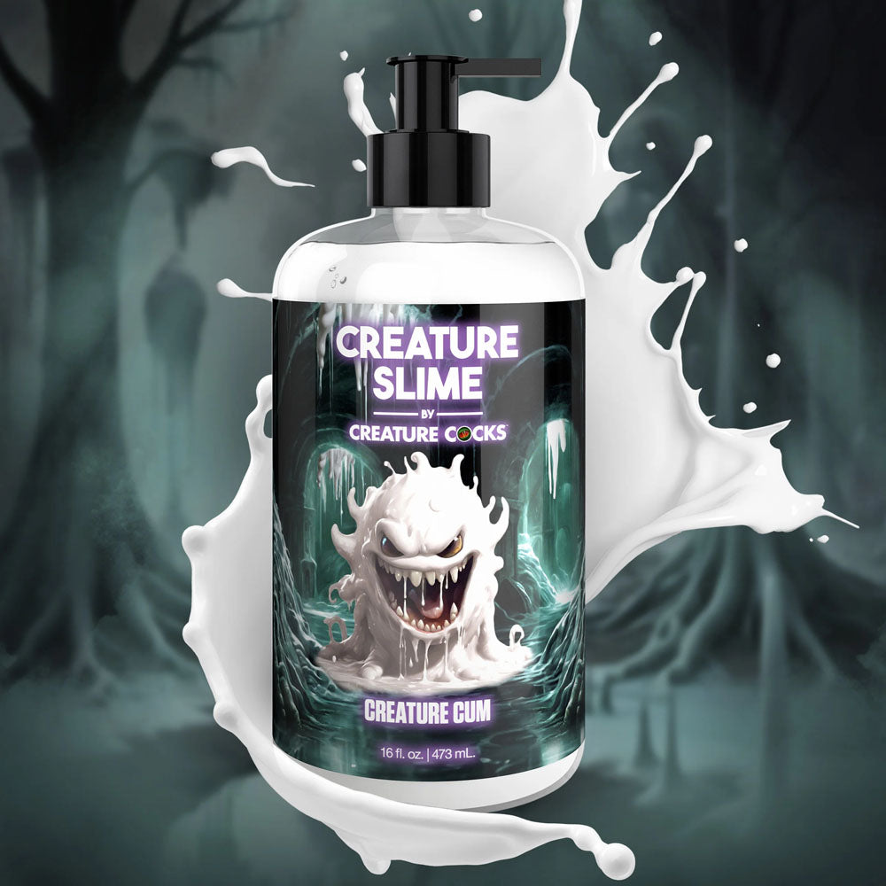 Creature Slime by Creature Cocks - Creature Cum - Cum Lubricant - 473 ml Pump Bottle