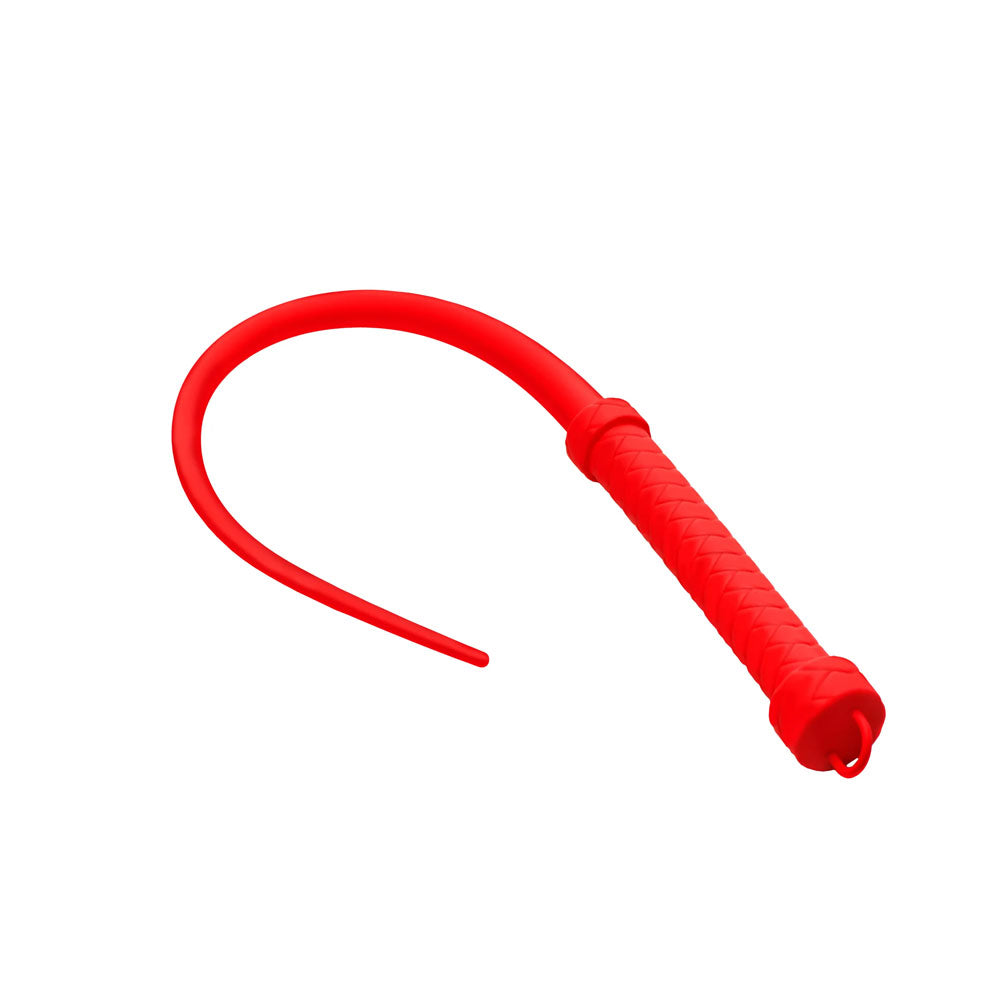 Master Series Viper Tail - Red - Red Silicone Whip-AH512-RED