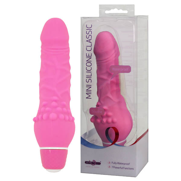 Mini Silicone Classic - Pink 13.5 cm (5.25) Vibrator-B0081R2SPGPX