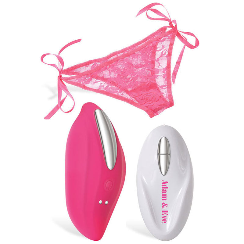 Adam and Eve Eve's Rechargeable Vibrating Panty With Remote-(b628 6295)