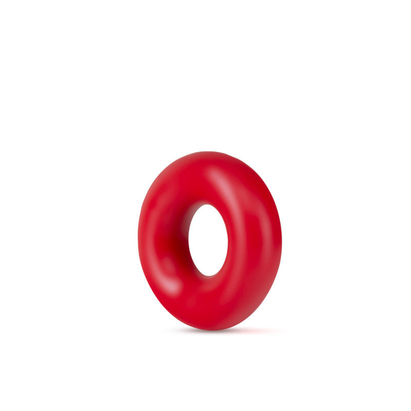 Stay Hard - Donut Rings Oversized - Red Large Cock Rings - Set of 2-BL-00988