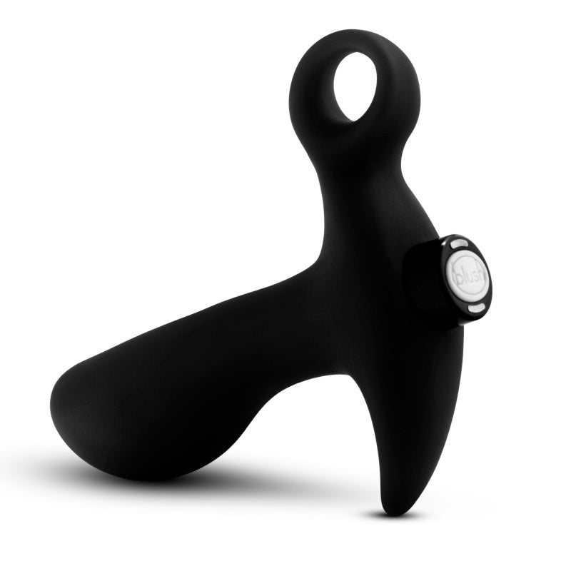 Anal Adventures Platinum Vibrating Prostate Massager 01 - Black 10.8 cm USB Rechargeable Prostate Massager-BL-11615