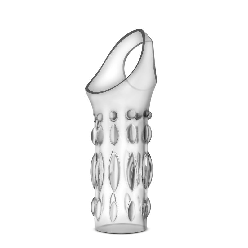 Performance Studded Sleeve Ring - Clear - Clear Penis Sleeve-BL-13129