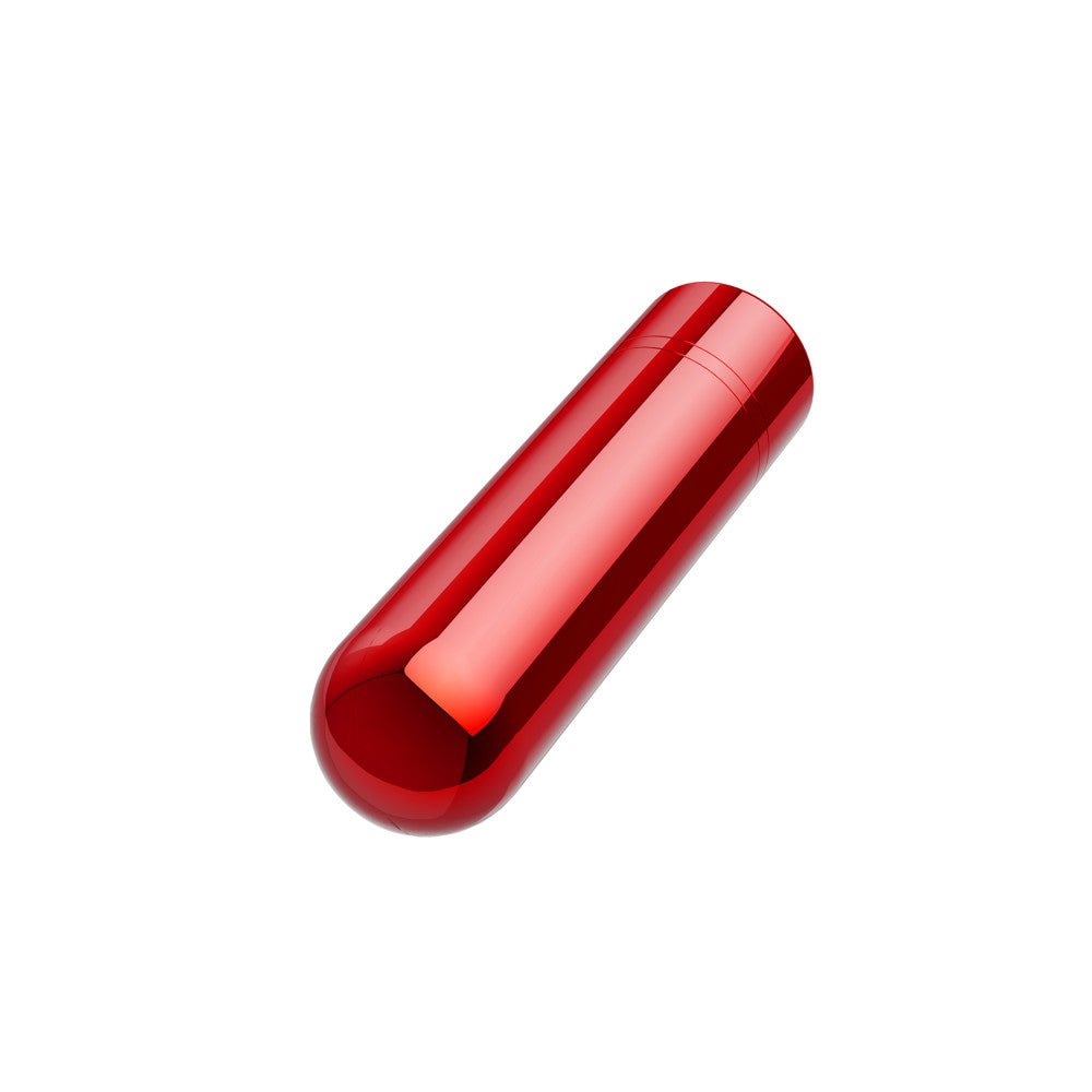 Kool Vibes - Rechargeable Mini Bullet - Cherry - Red 6.4 cm USB Rechargeable Bullet