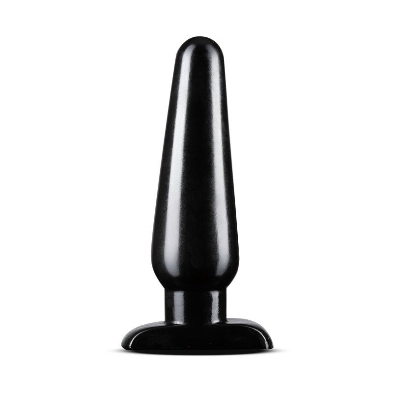 Anal Adventures Basic Anal Plug - Large - Black 16.5 cm Butt Plug-BL-18915