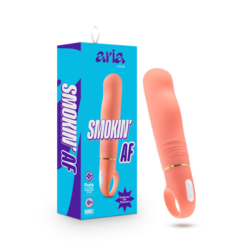 Aria Smokin AF - Coral 15.2 cm Vibrator-BL-21700