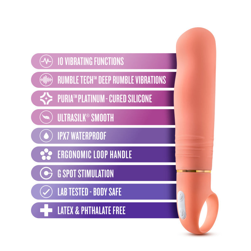 Aria Smokin AF - Coral 15.2 cm Vibrator-BL-21700